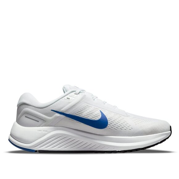 Nike Structure 24 Men's Road Running Gym Training Shoes White Royal Blue - Picture 7 of 8